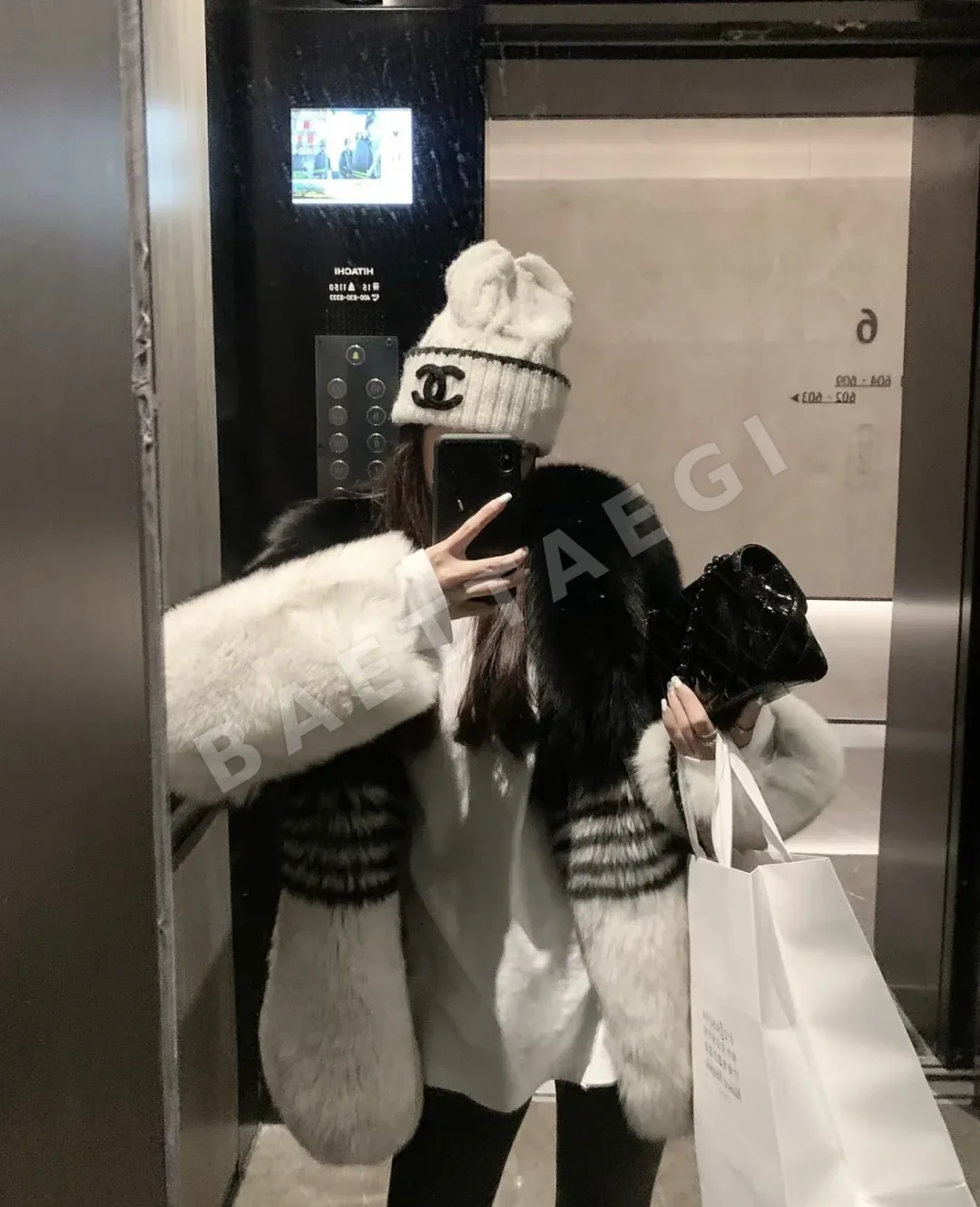 샤넬 비니 모자 185468