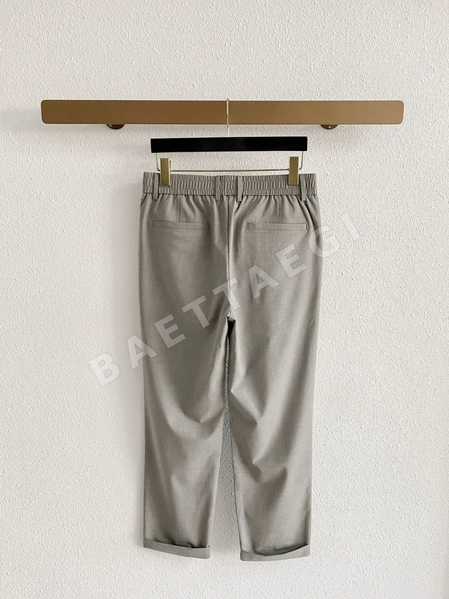 브루넬로쿠치넬리 면 혼방 남성 바지 상세 이미지 8