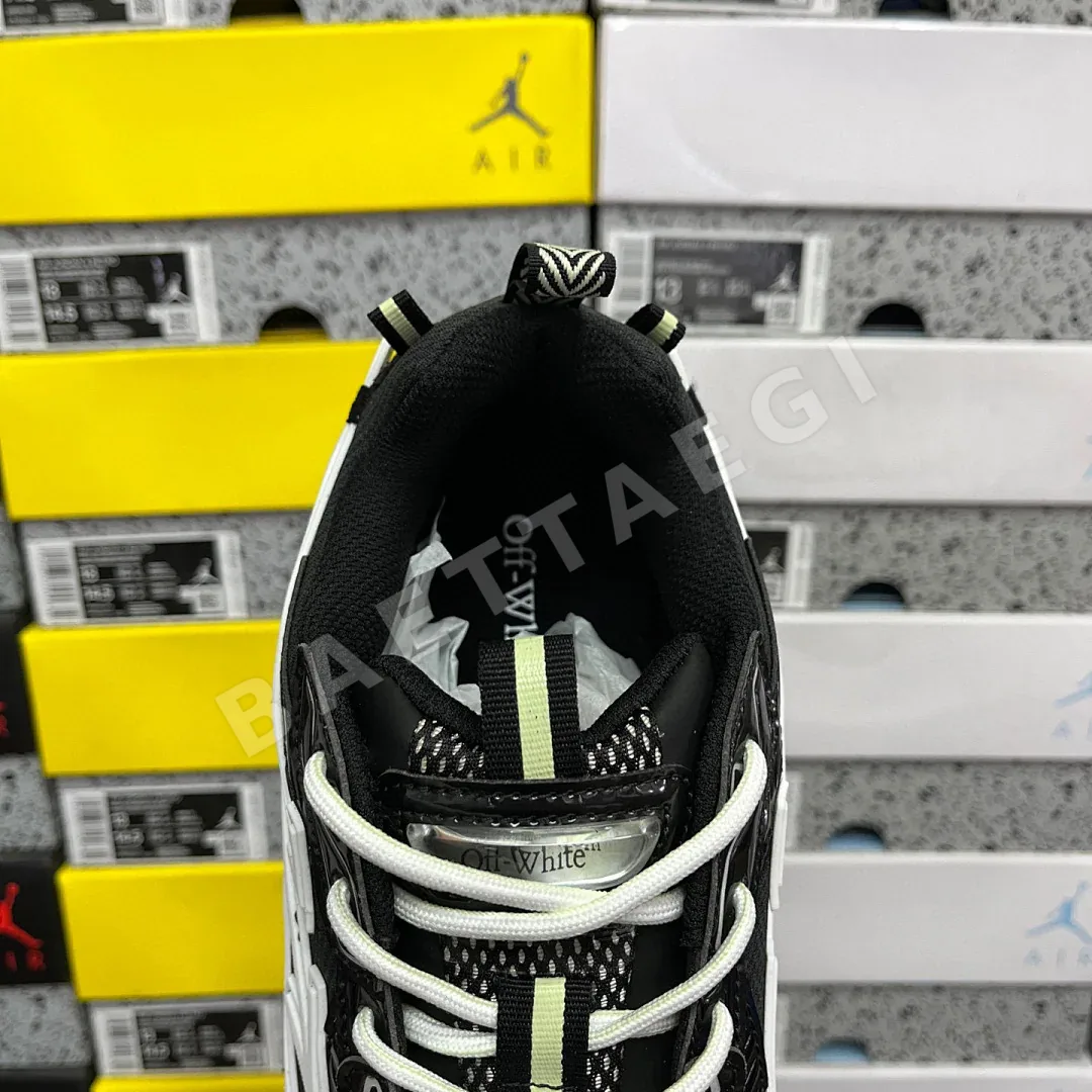 오프화이트 비 라이트 백 202401 Off White Be Right Back Black Lime 상세 이미지 6