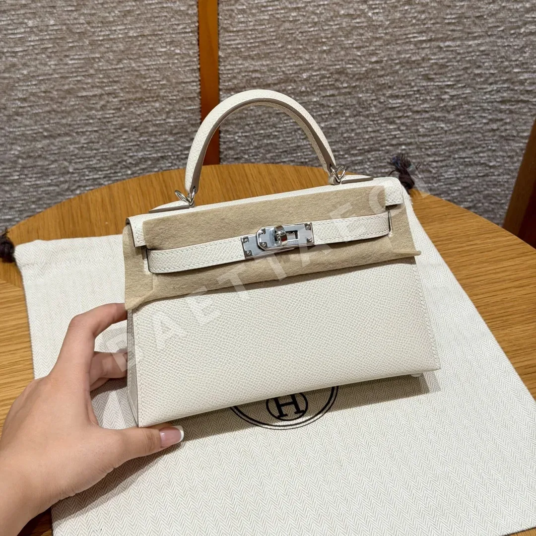 에르메스 켈리 미니 2 엡솜 가죽 가방 191669