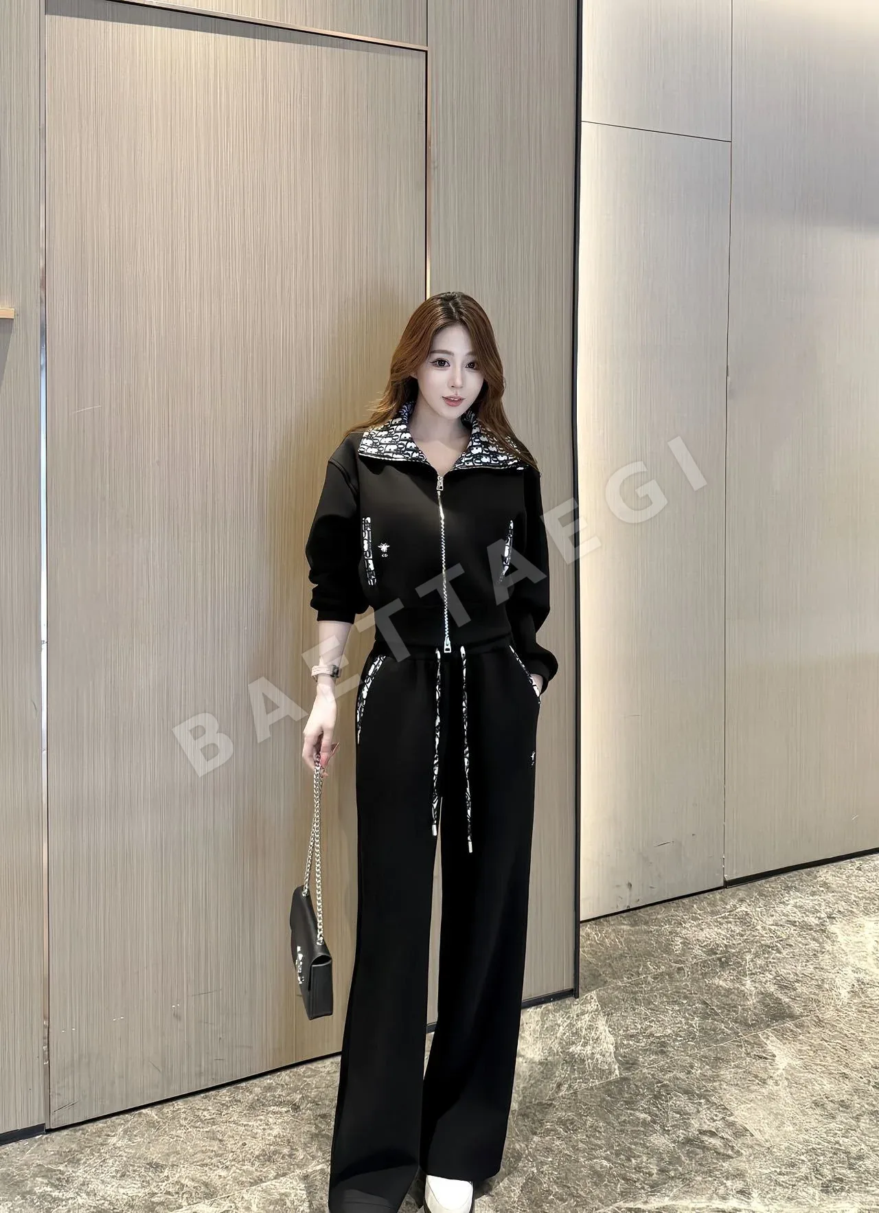 디올 여성 캐주얼 재단 수트 세트 상세 이미지 2