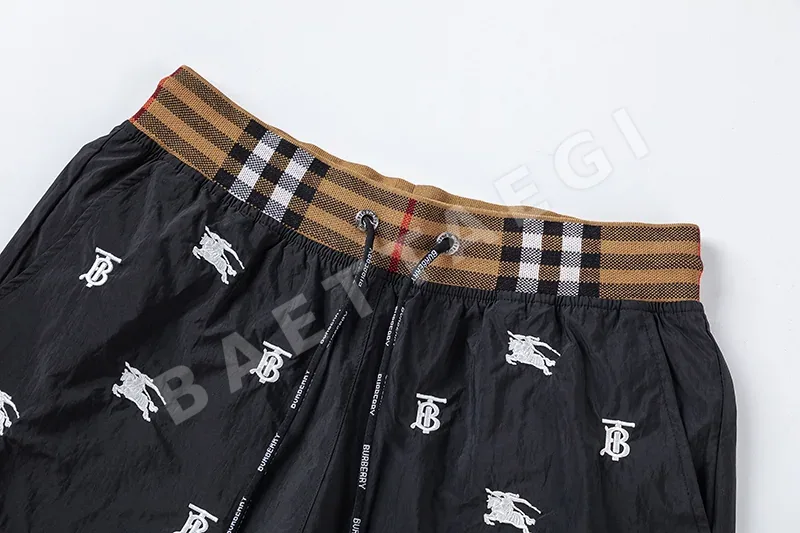 버버리 메시 벨트 남성 반바지 상세 이미지 3