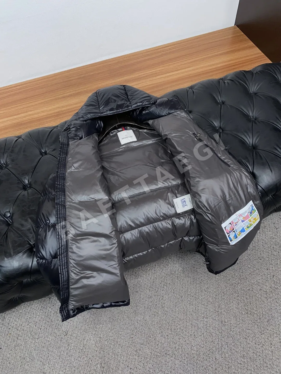 몽클레르 마야(Moncler Maya) 후드 쇼트 다운 자켓 상세 이미지 9