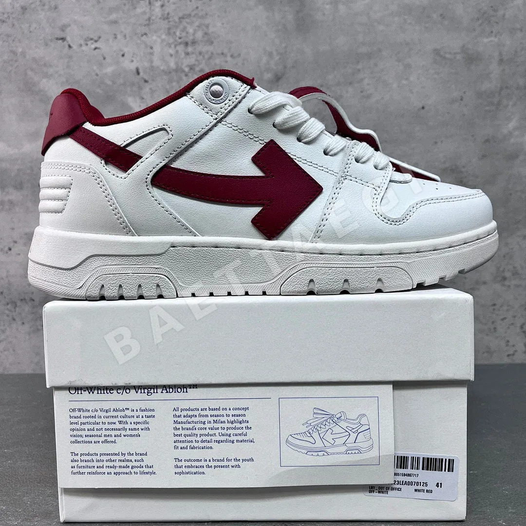 오프화이트 화이트 레드 202357 Off White 상세 이미지 1