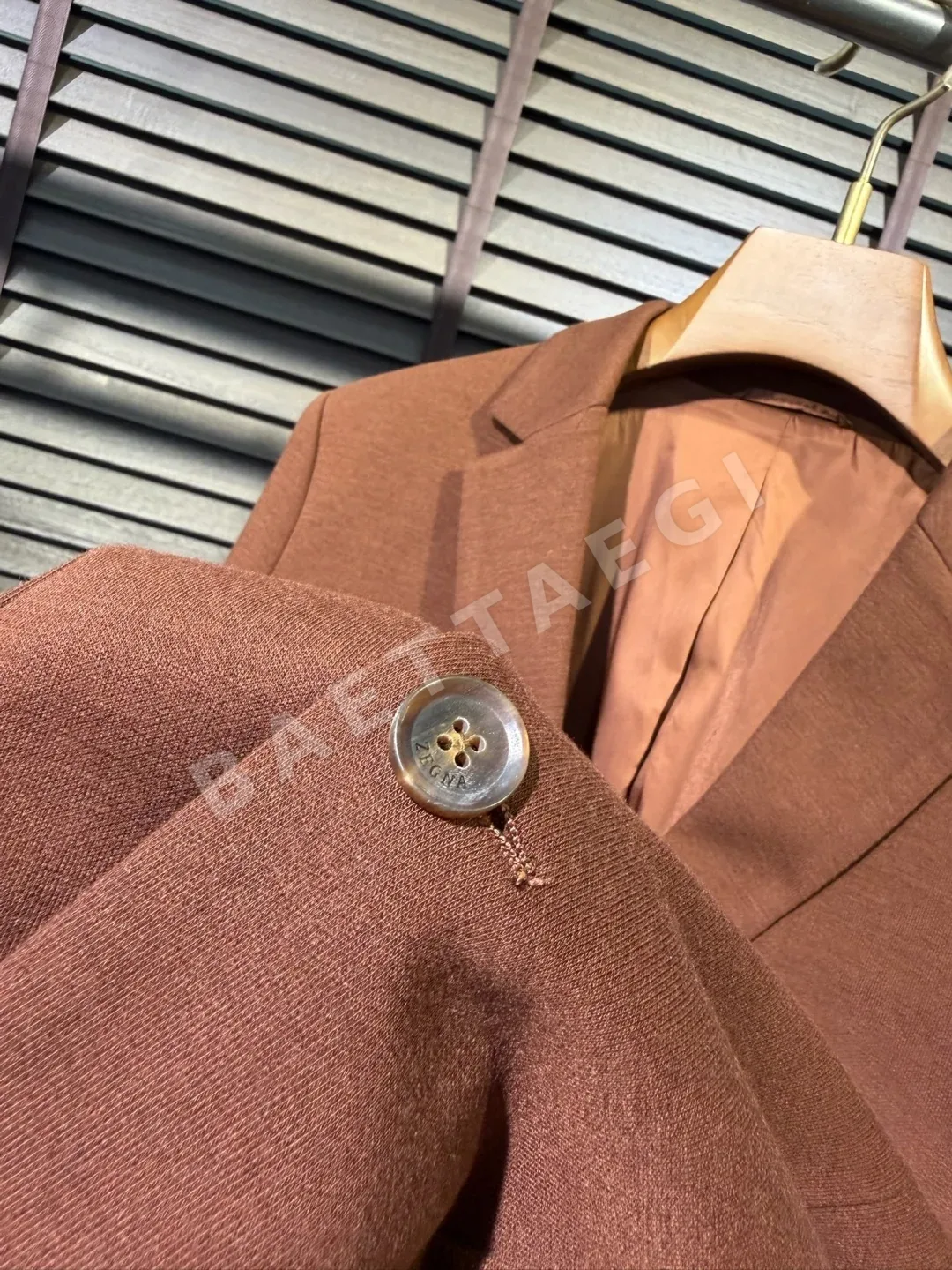 제냐 바스란 울 남성 자켓 상세 이미지 5