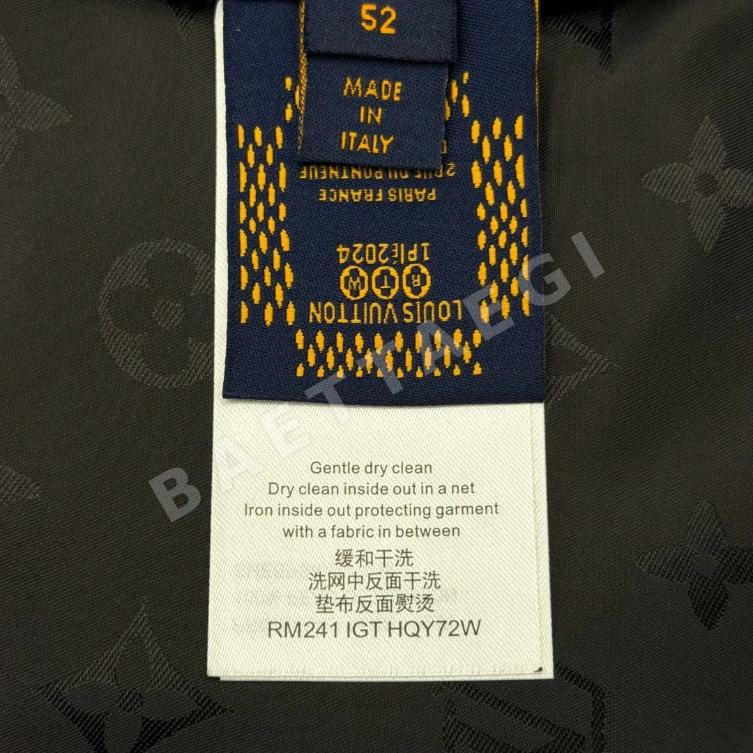 루이비통 모노그램 코팅 캔버스 남성 자켓 상세 이미지 9
