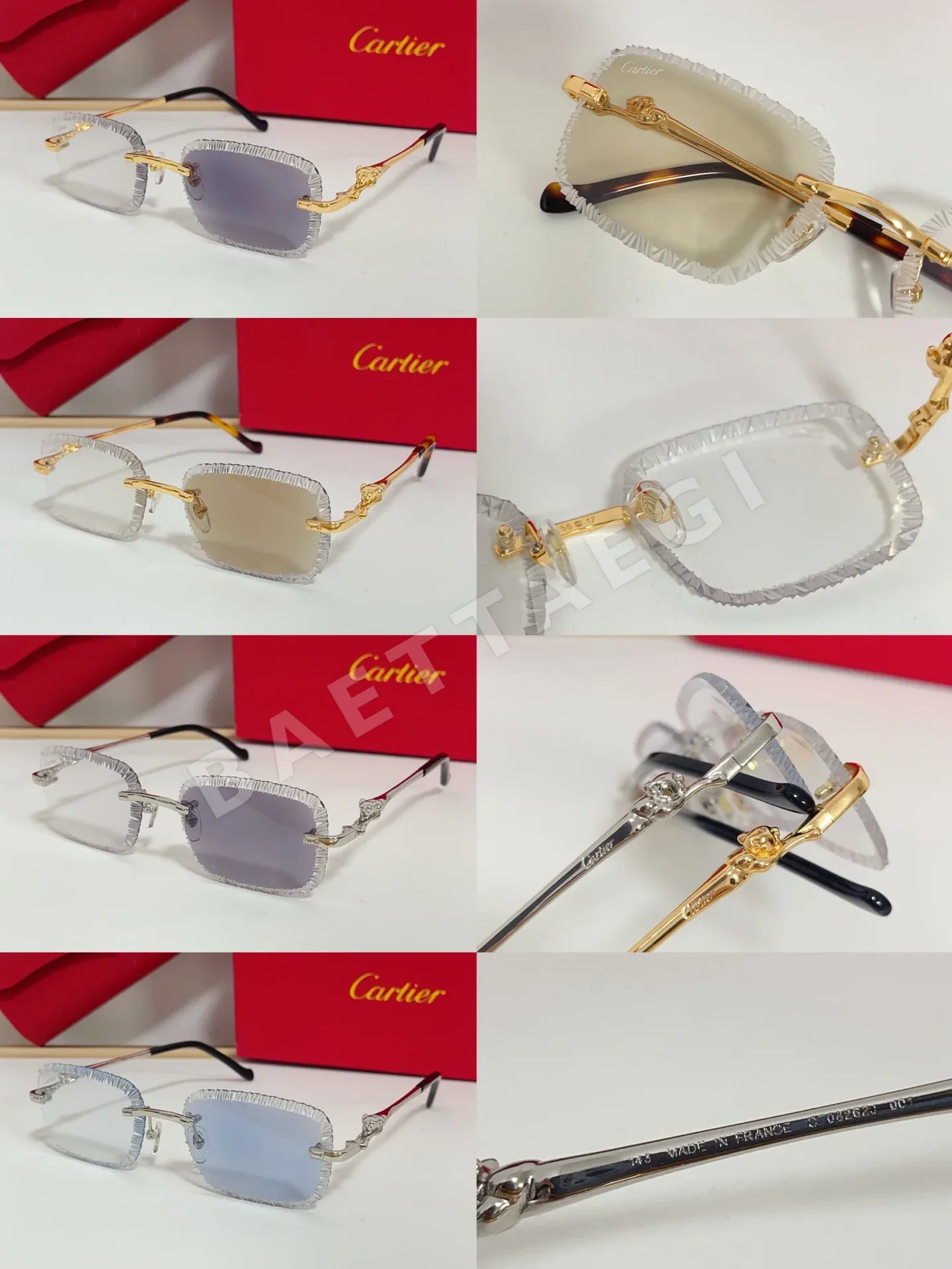까르띠에 CT08262 변색 렌즈 선글라스 72300