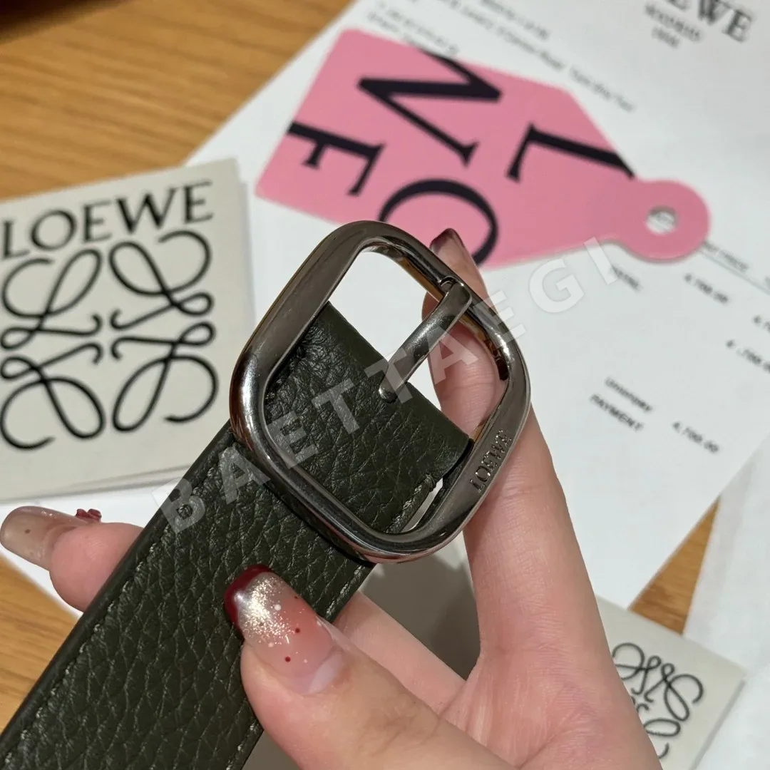 로에베 그레인 소가죽 벨트 상세 이미지 7