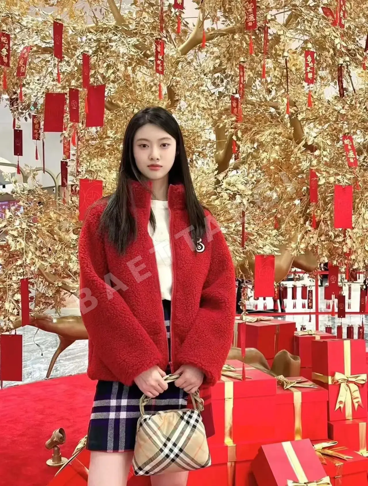 버버리 조임식 행운 주머니 가방 상세 이미지 5