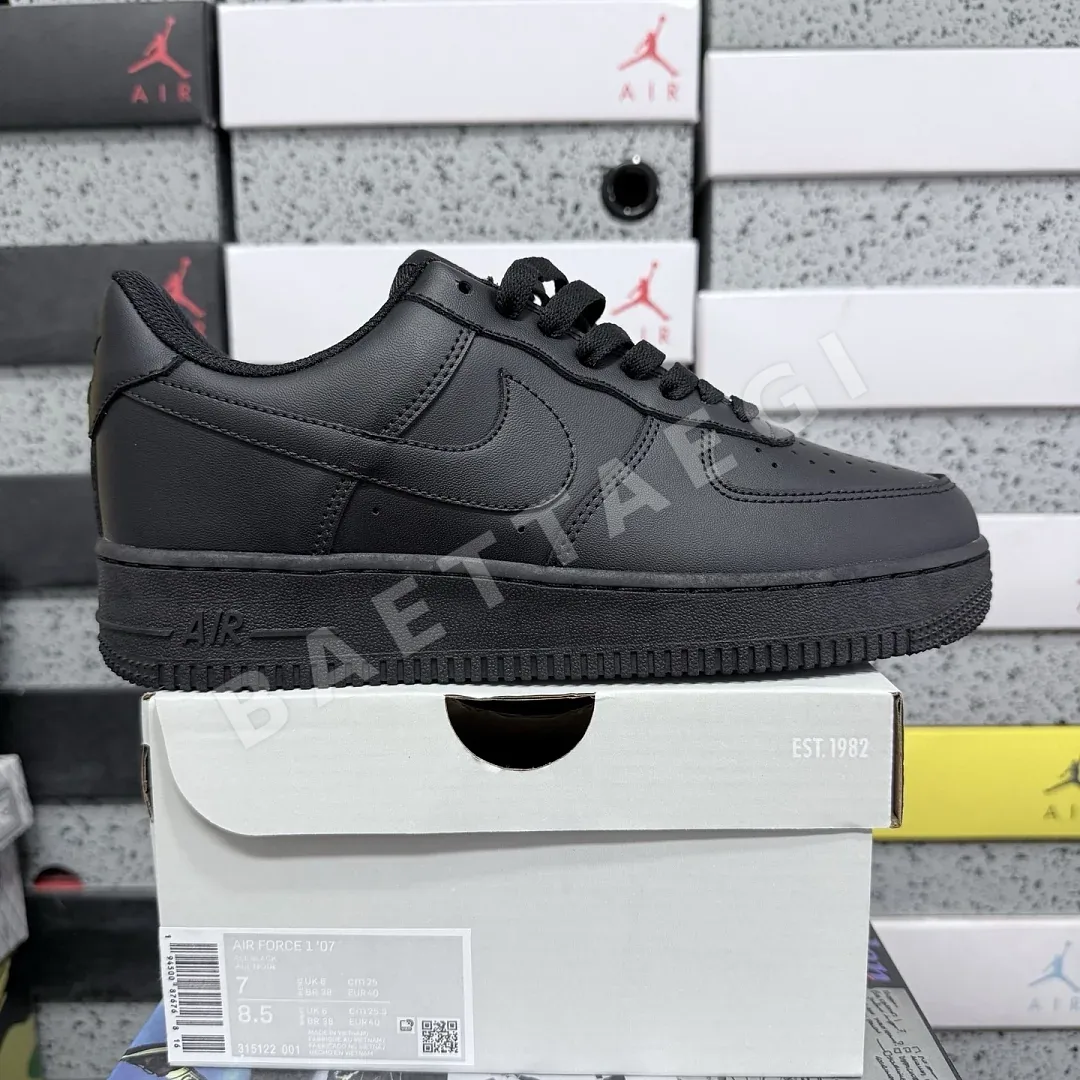 나이키 [WZ] 에어 포스 1 로우 315122-001 201503 Nike Air Force 1 Low '07 Black