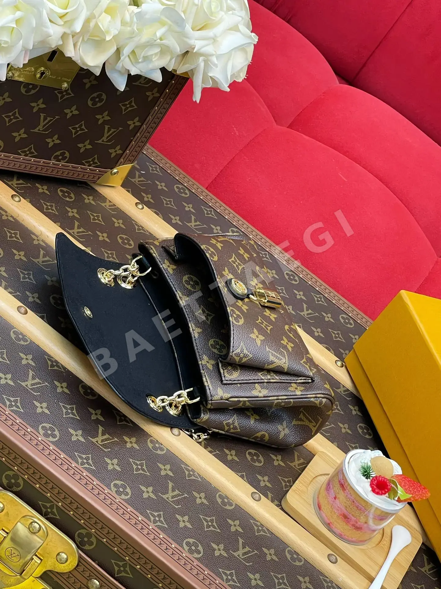 루이비통 BB 모노그램 캔버스 숄더백&클러치 M26398 상세 이미지 7