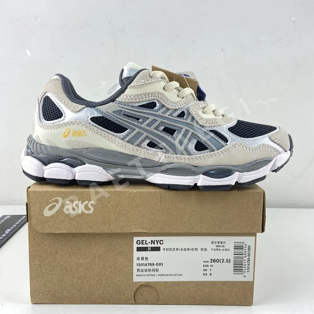 아식스 [HP] 젤 NYC 1201A789-001 200230 Asics Gel-NYC Black Clay Grey 상세 이미지 6