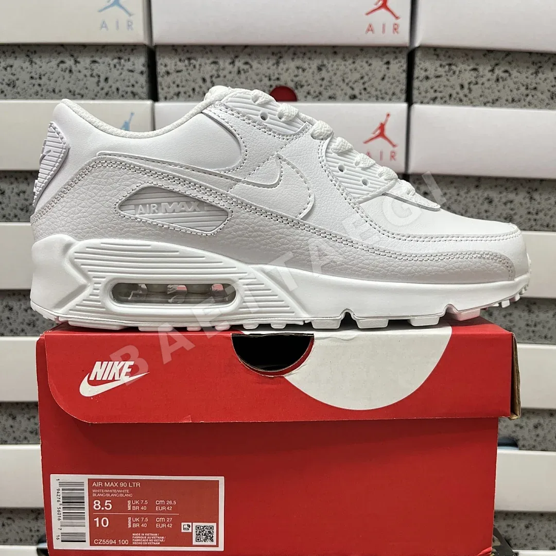 나이키 [MAX] 에어 맥스 90 CZ5594-100 201057 Nike Air Max 90 Leather Triple White