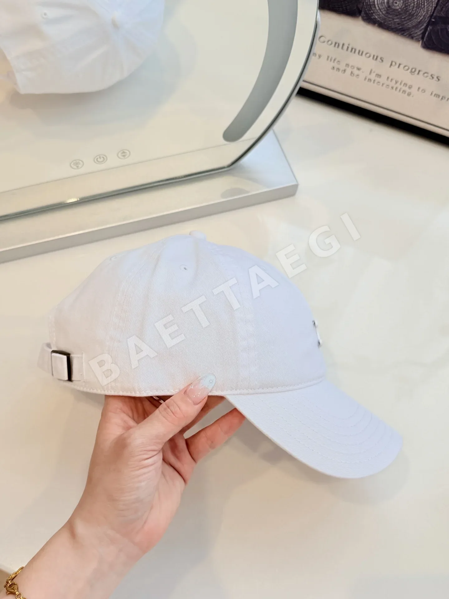 셀린느 코튼 소프트 탑 베이스볼 캡 상세 이미지 6