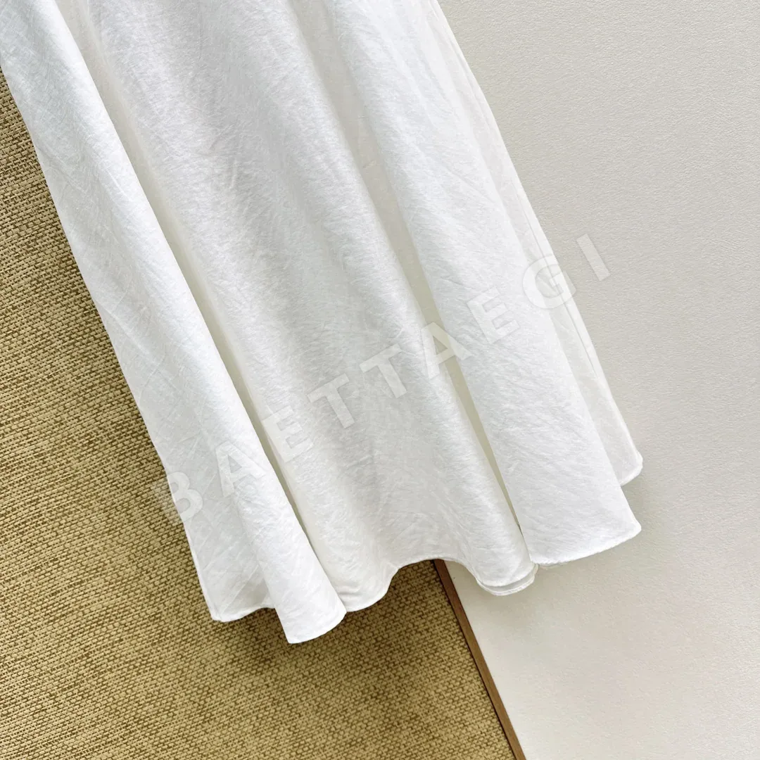 폴로 린넨 미디 스커트 상세 이미지 8