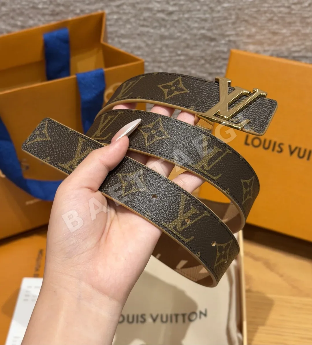 루이비통 이니셜 30mm 리버시블 벨트 상세 이미지 2