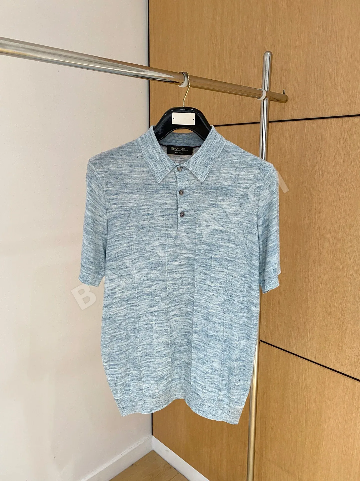 로로피아나 남성 린넨 반팔 티셔츠 115065