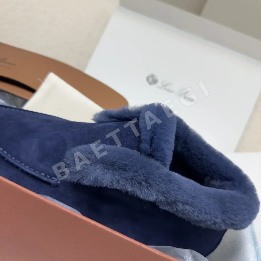 로로피아나 서머워크 코요테 퍼 하이컷 신발 상세 이미지 9