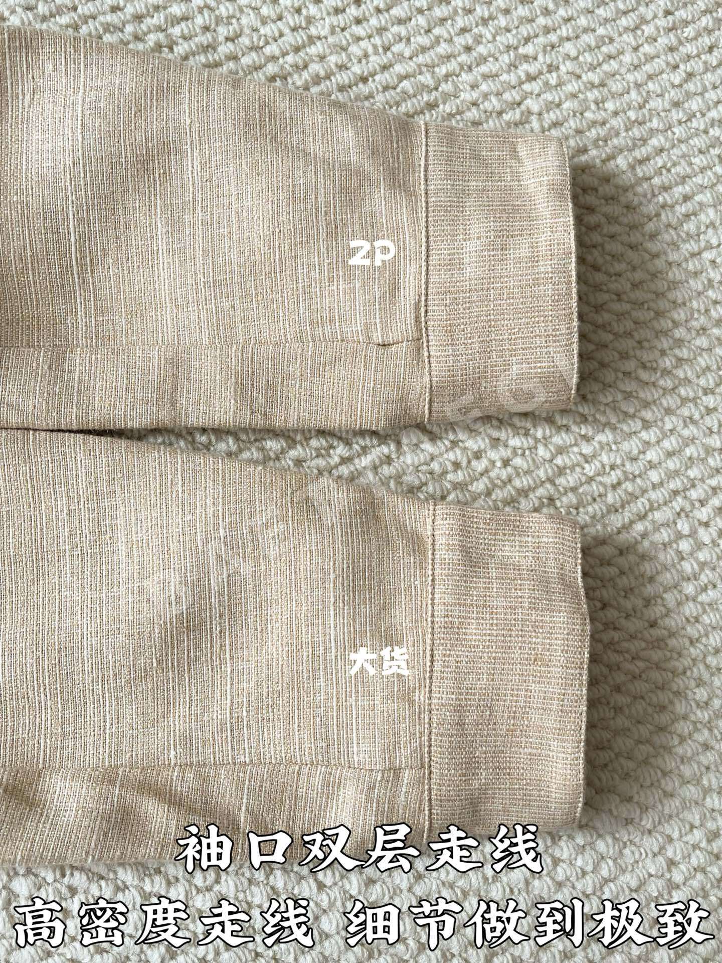 로로피아나 린넨 셔츠 자켓 상세 이미지 6