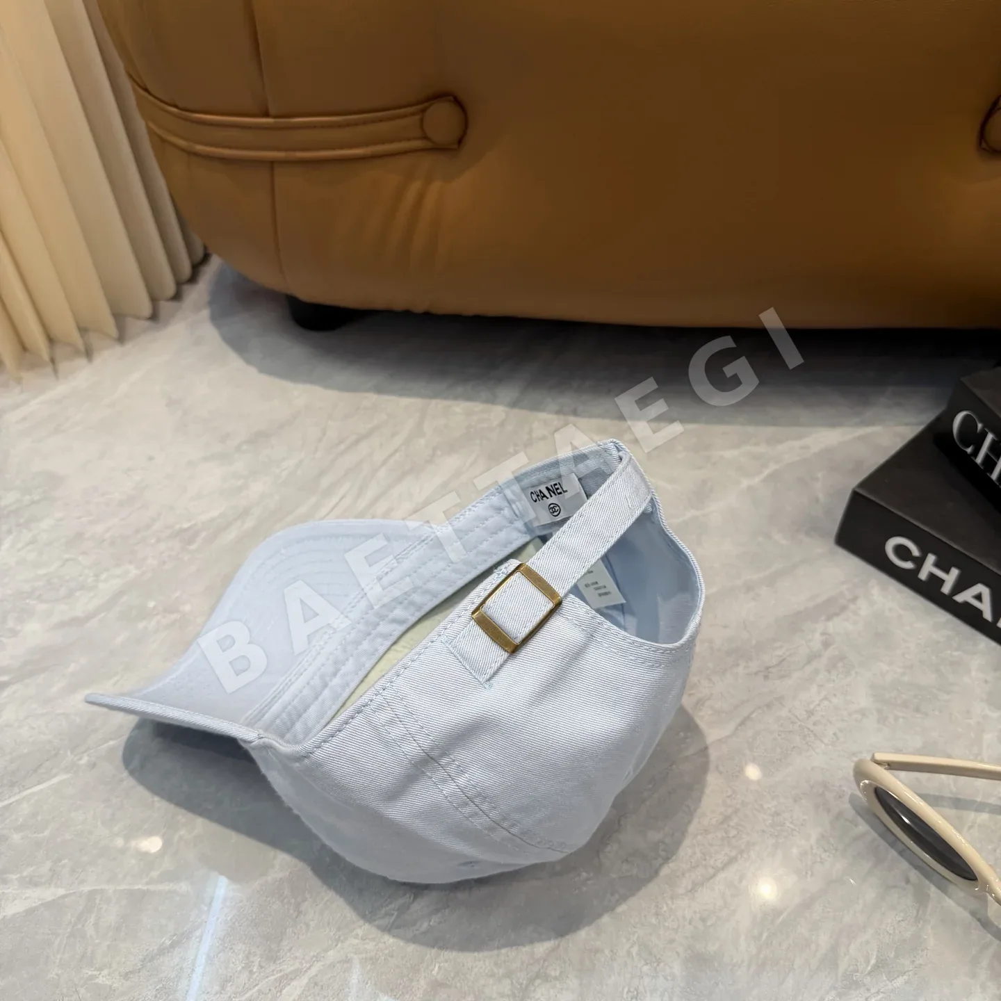 샤넬 로고 베이스볼 캡 상세 이미지 3