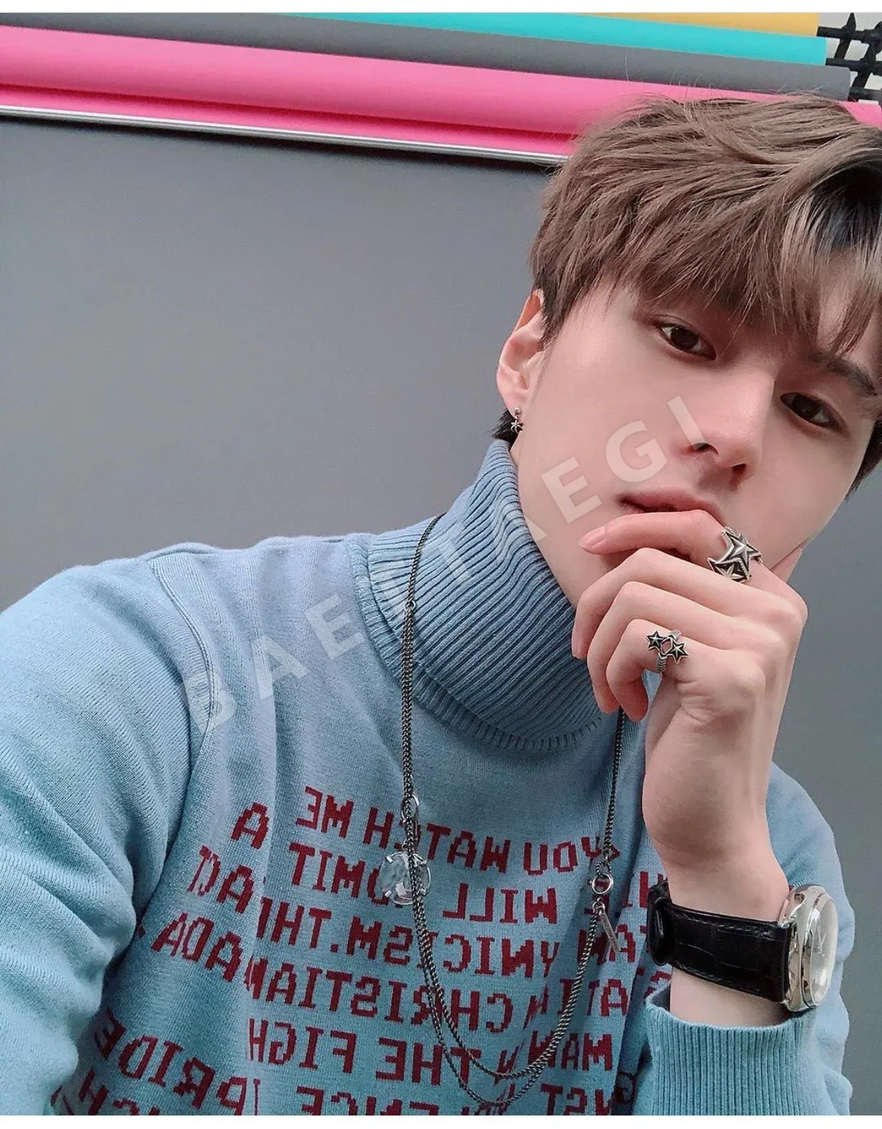 크롬하츠 925 실버 육각별 귀걸이 상세 이미지 7