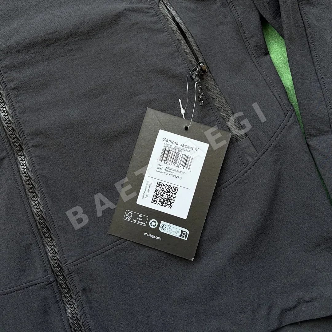 아크테릭스 감마 MX 자켓 스탠드칼라 200162 Arc'teryx Gamma MX Jacket Black 상세 이미지 8