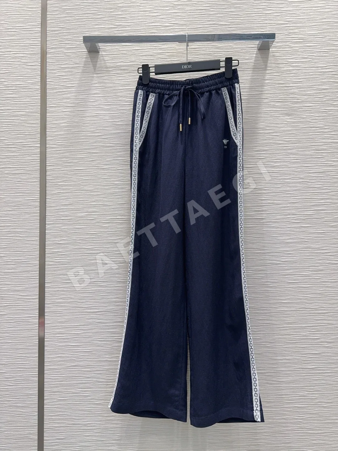디올 린넨 혼방 여성 바지