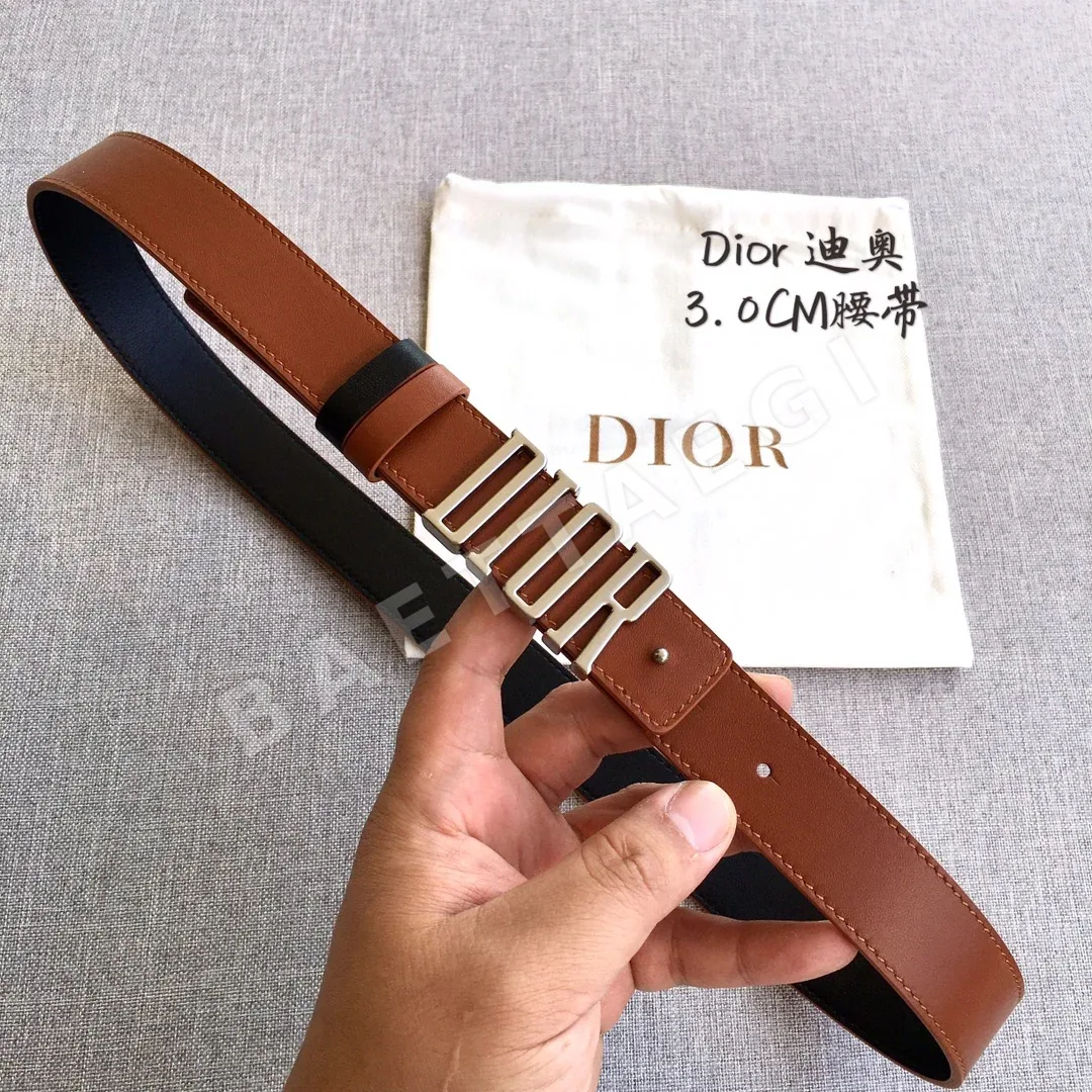 디올 가죽 벨트 59724