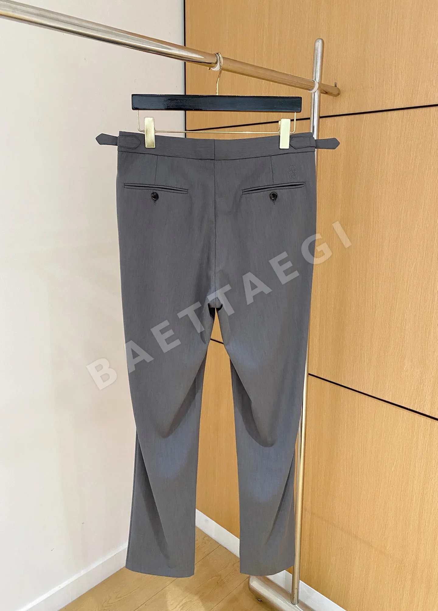 브루넬로쿠치넬리 텐셀 혼방 남성 바지 상세 이미지 10