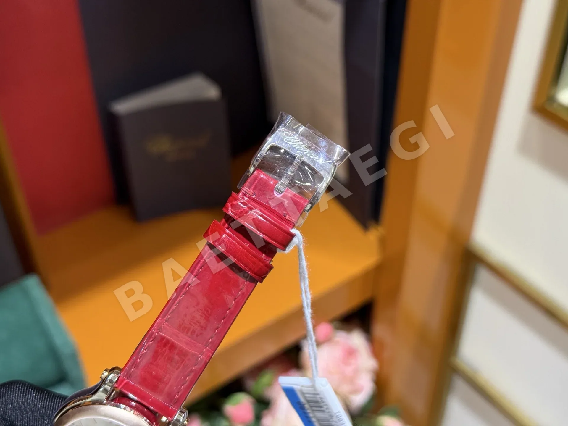 쇼파드 해피 다이아몬드 여성 시계 상세 이미지 6