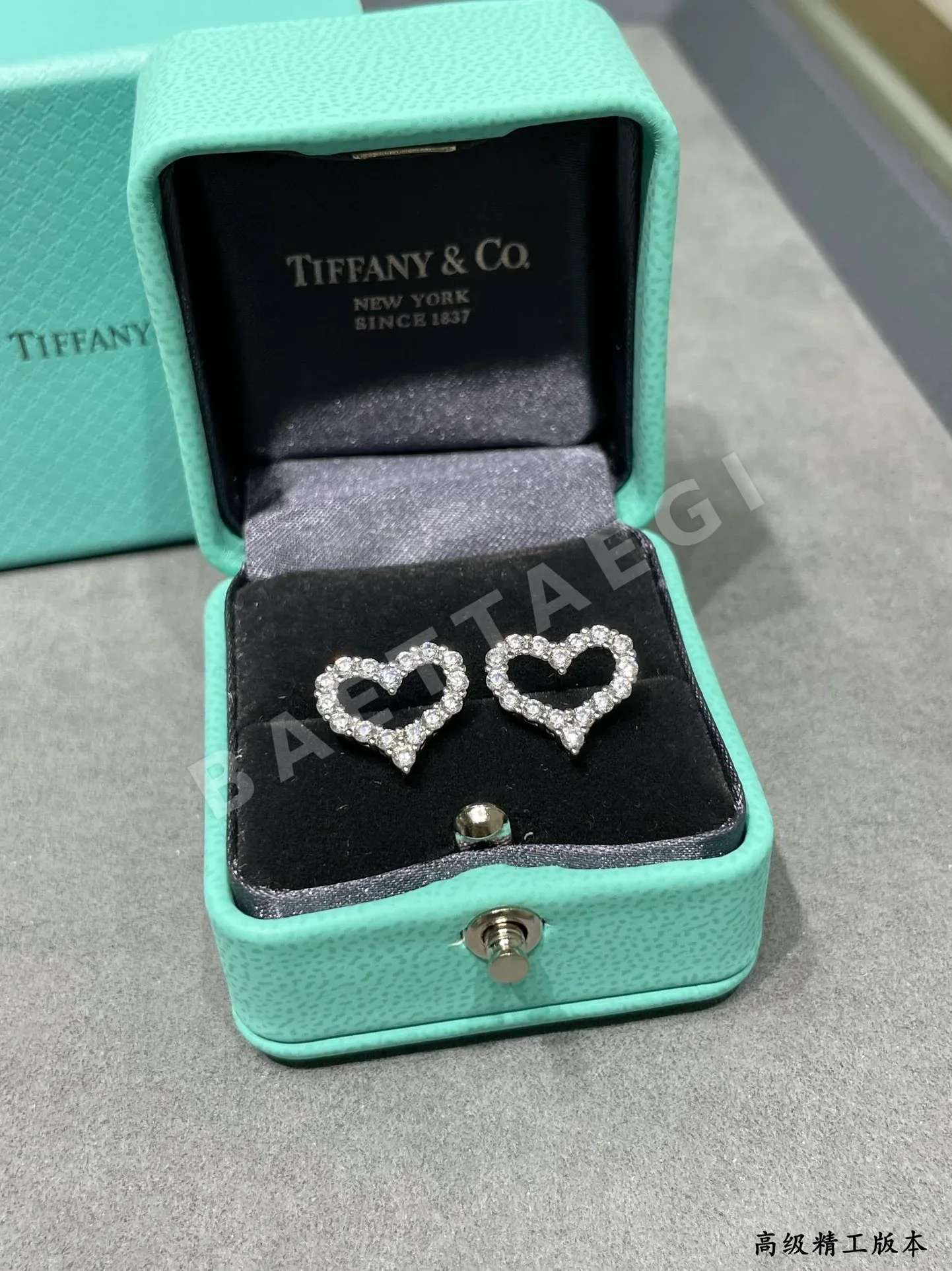 티파니 하트 지르콘 귀걸이 상세 이미지 9