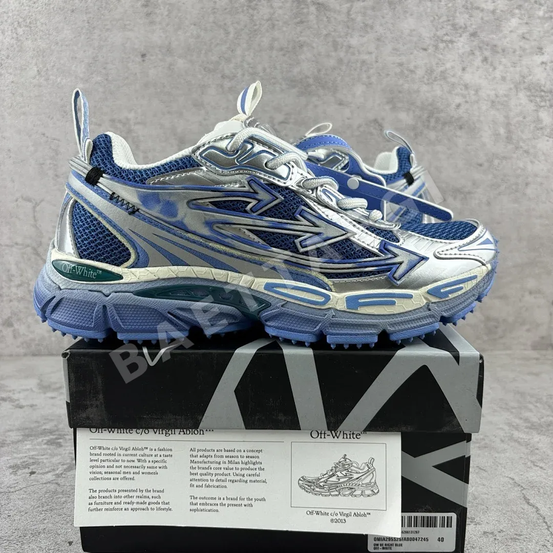 오프화이트 비 라이트 백 202390 Off White Be Right Back Silver Blue 상세 이미지 1