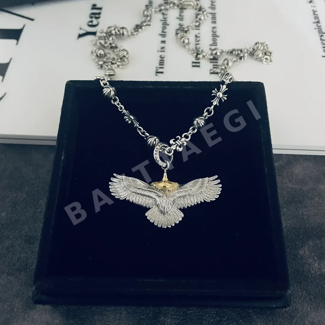 크롬하츠 이글 펜던트 목걸이 상세 이미지 6