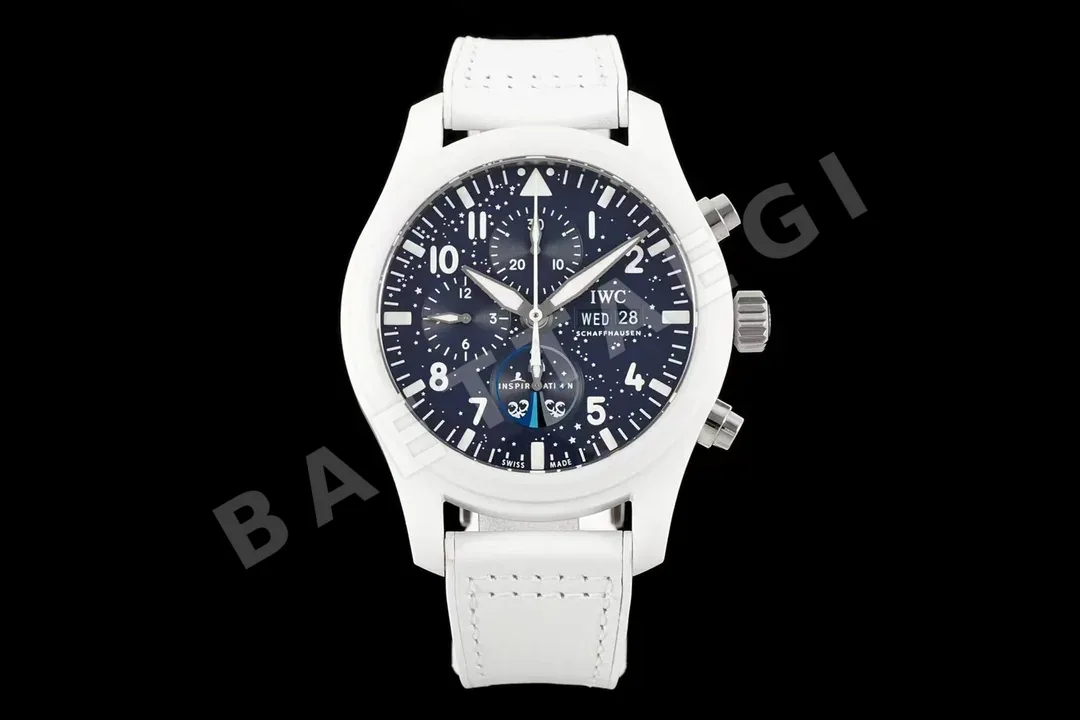 IWC 파일럿 크로노그래프 인스피레이션 4 세라믹 시계 상세 이미지 2