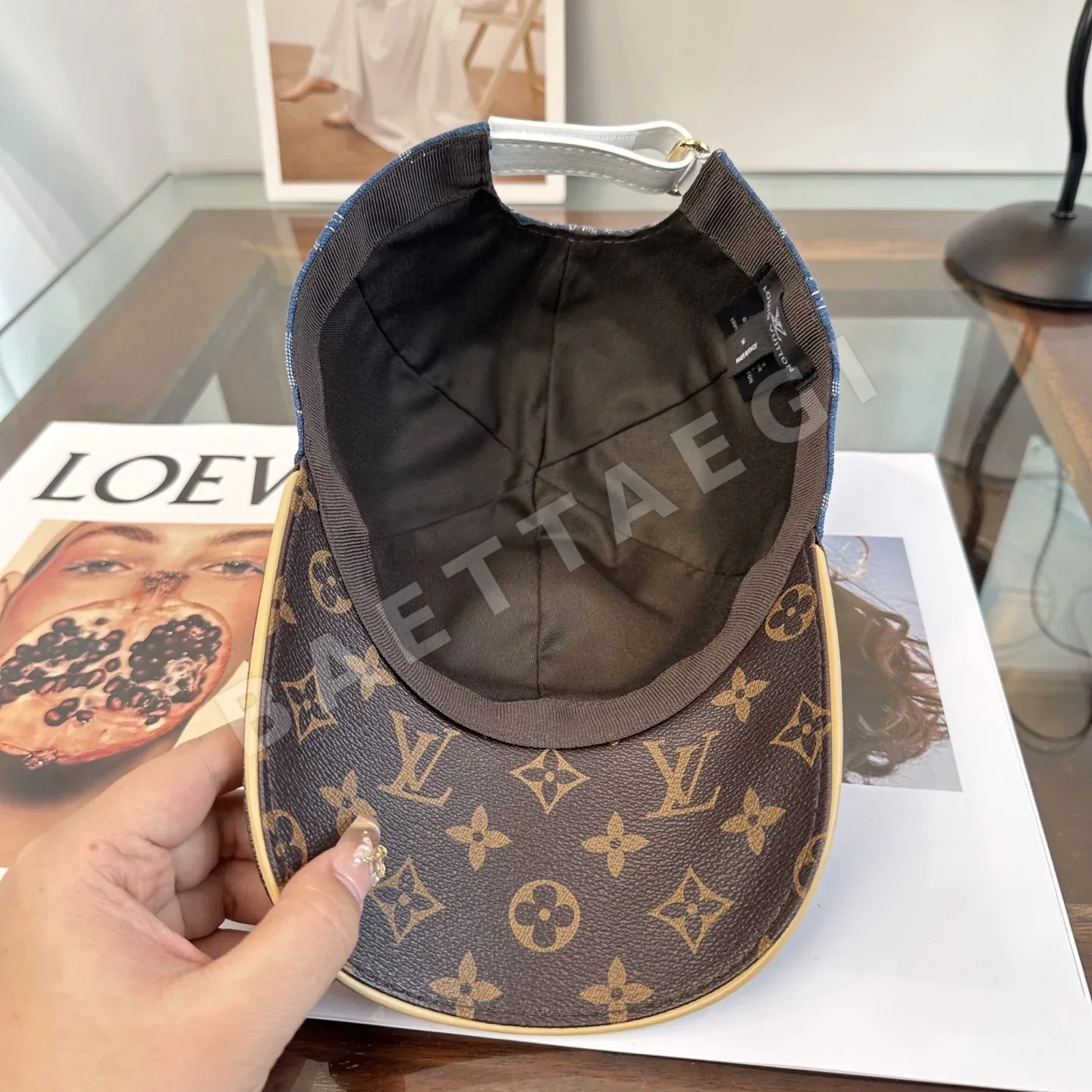 루이비통 LV 유니섹스 야구모자 상세 이미지 8