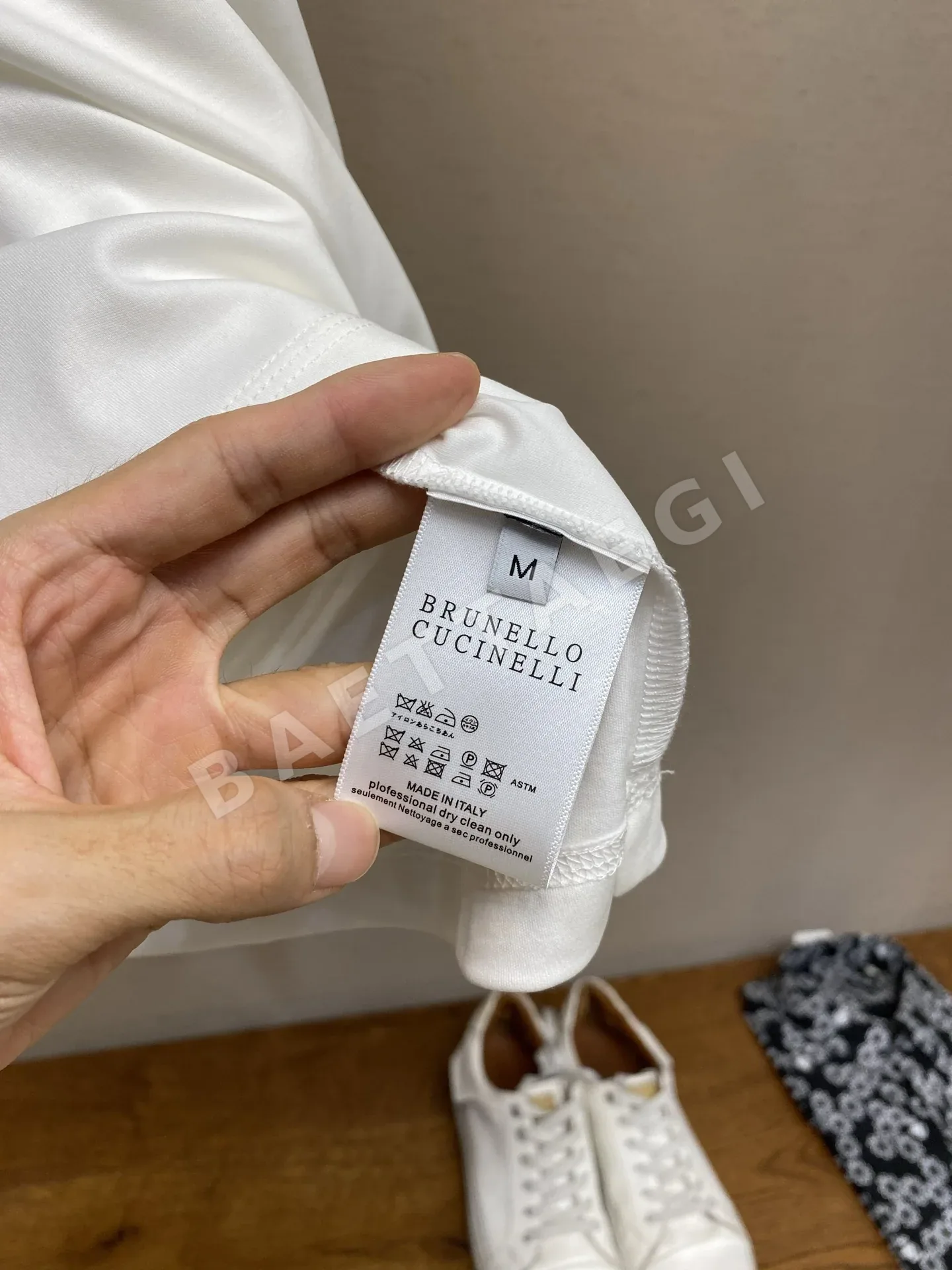브루넬로쿠치넬리 남성 반팔 티셔츠 상세 이미지 8