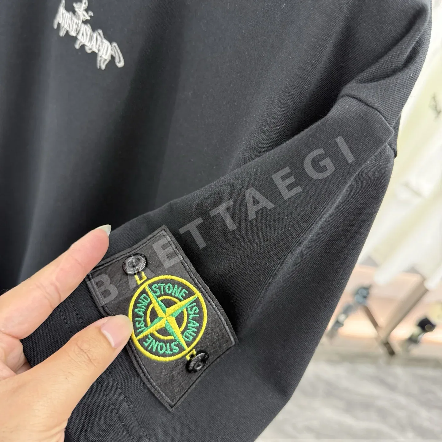 스톤아일랜드 남여공용 반팔 상세 이미지 7