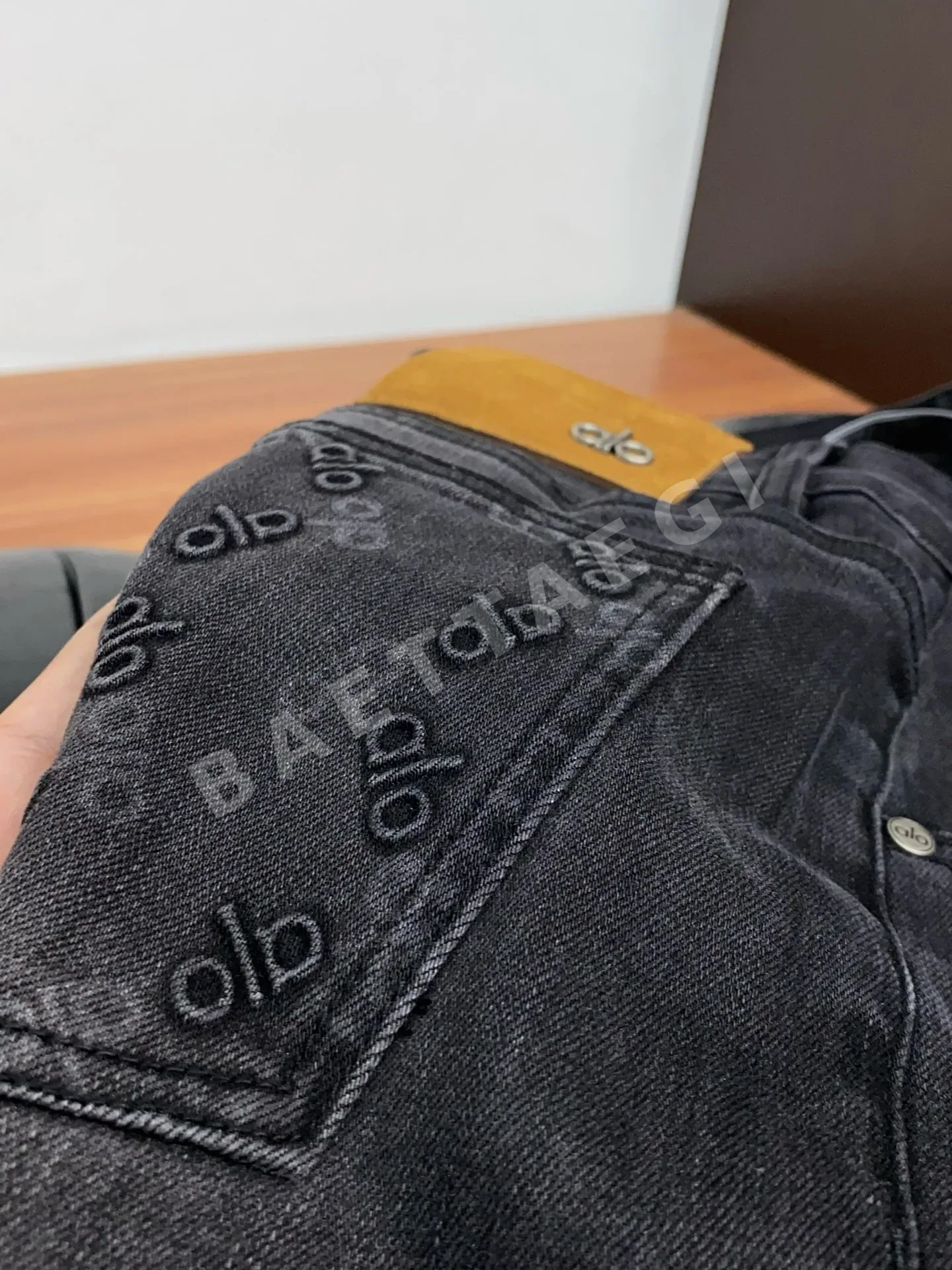 알로 커스텀메이드 데님 남성 바지 상세 이미지 5