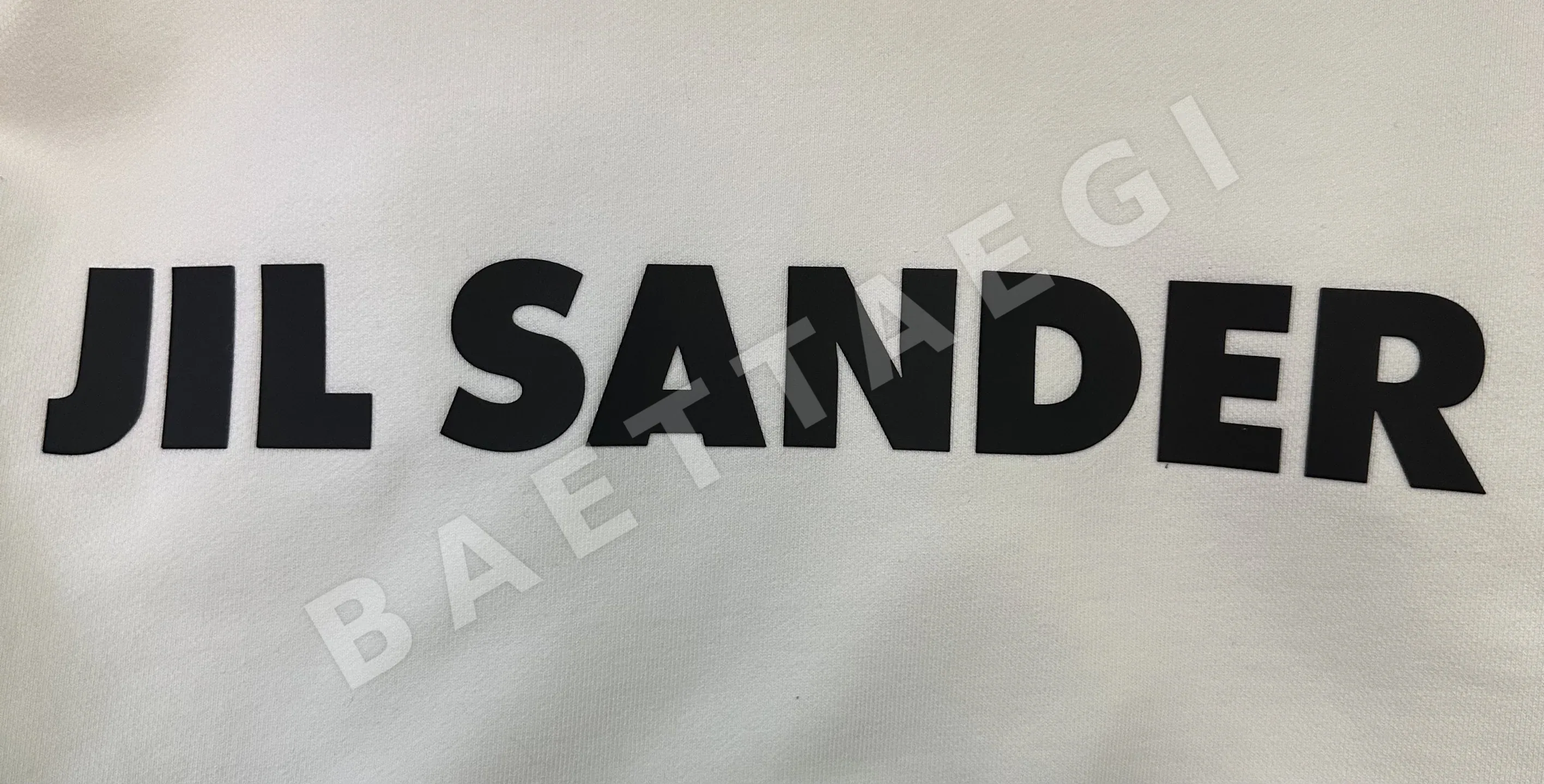 질샌더 클래식 로고 크루넥 긴팔 스웨트셔츠 상세 이미지 9