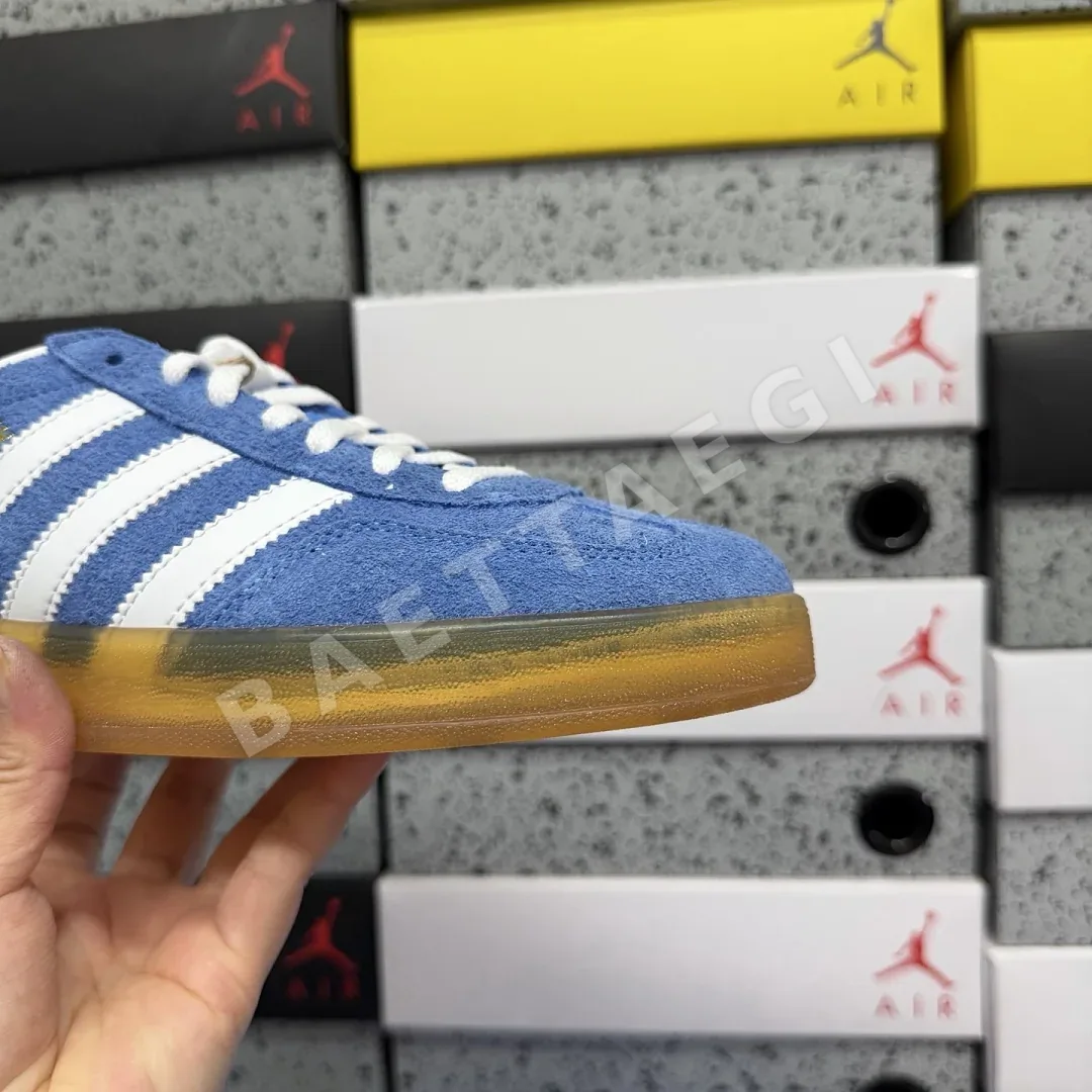 아디다스 [GOD] 가젤 인도어 HQ8717 200658 Adidas Gazelle Indoor Blue Fusion Gum 상세 이미지 6