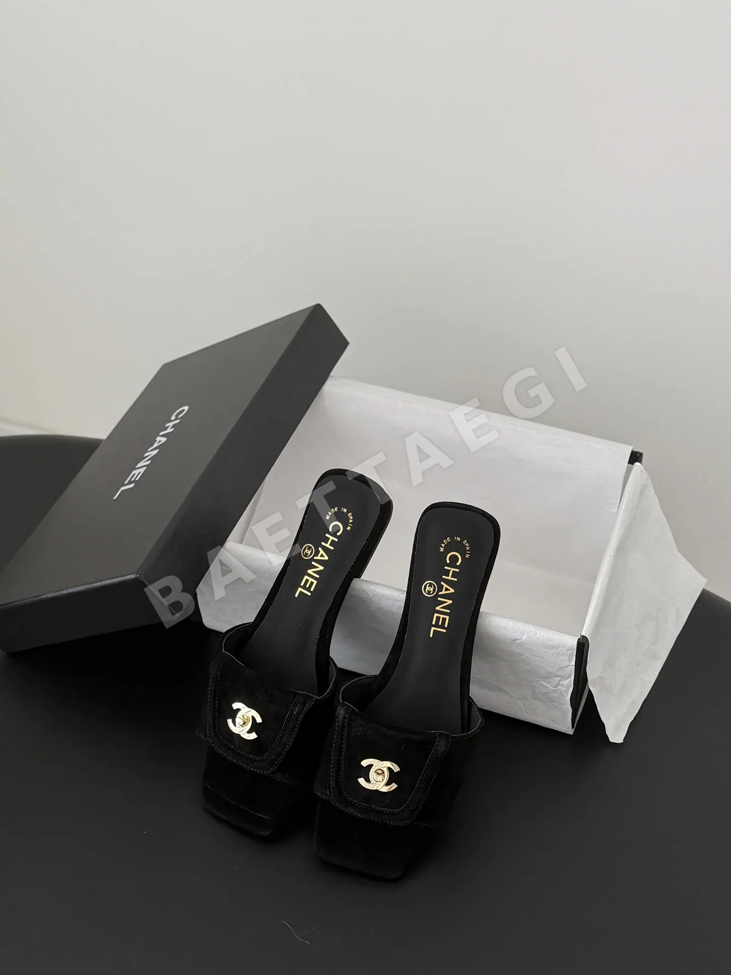 샤넬 빈티지 버클 로퍼 상세 이미지 6