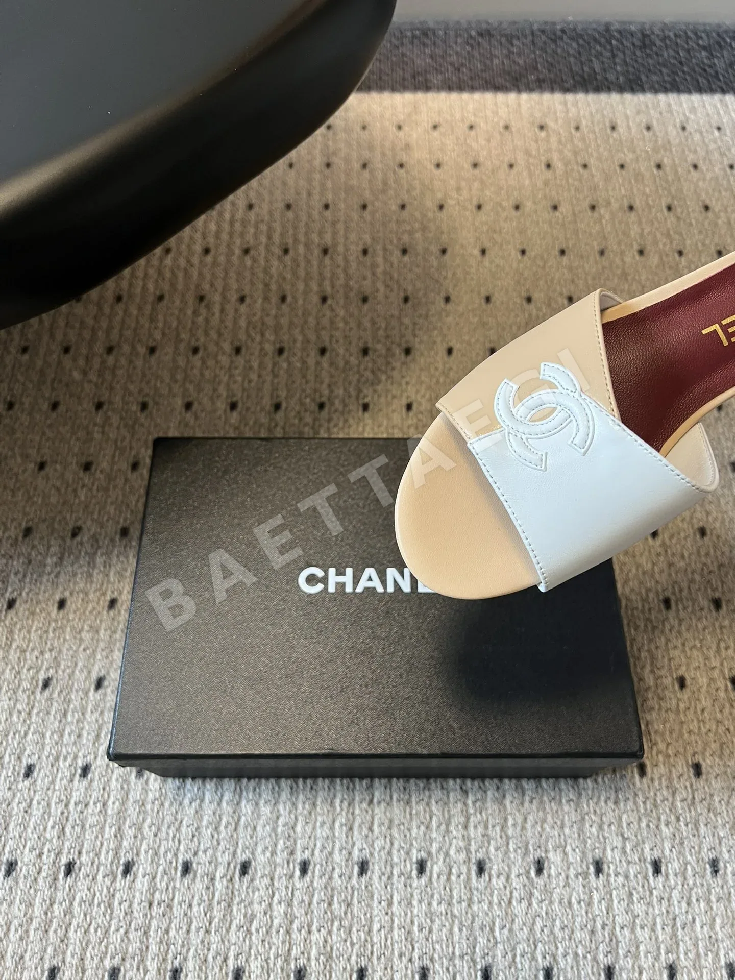 샤넬 컬러 블록 슬리퍼 상세 이미지 7