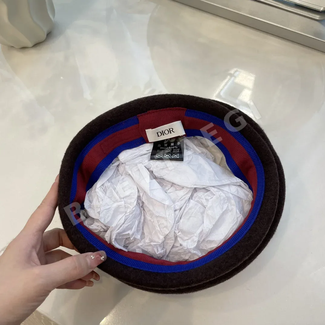 디올 울 베레모 모자 상세 이미지 6