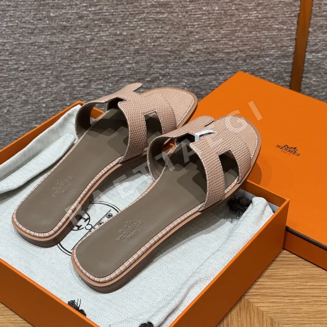 에르메스 오란 도마뱀가죽 샌들 상세 이미지 2