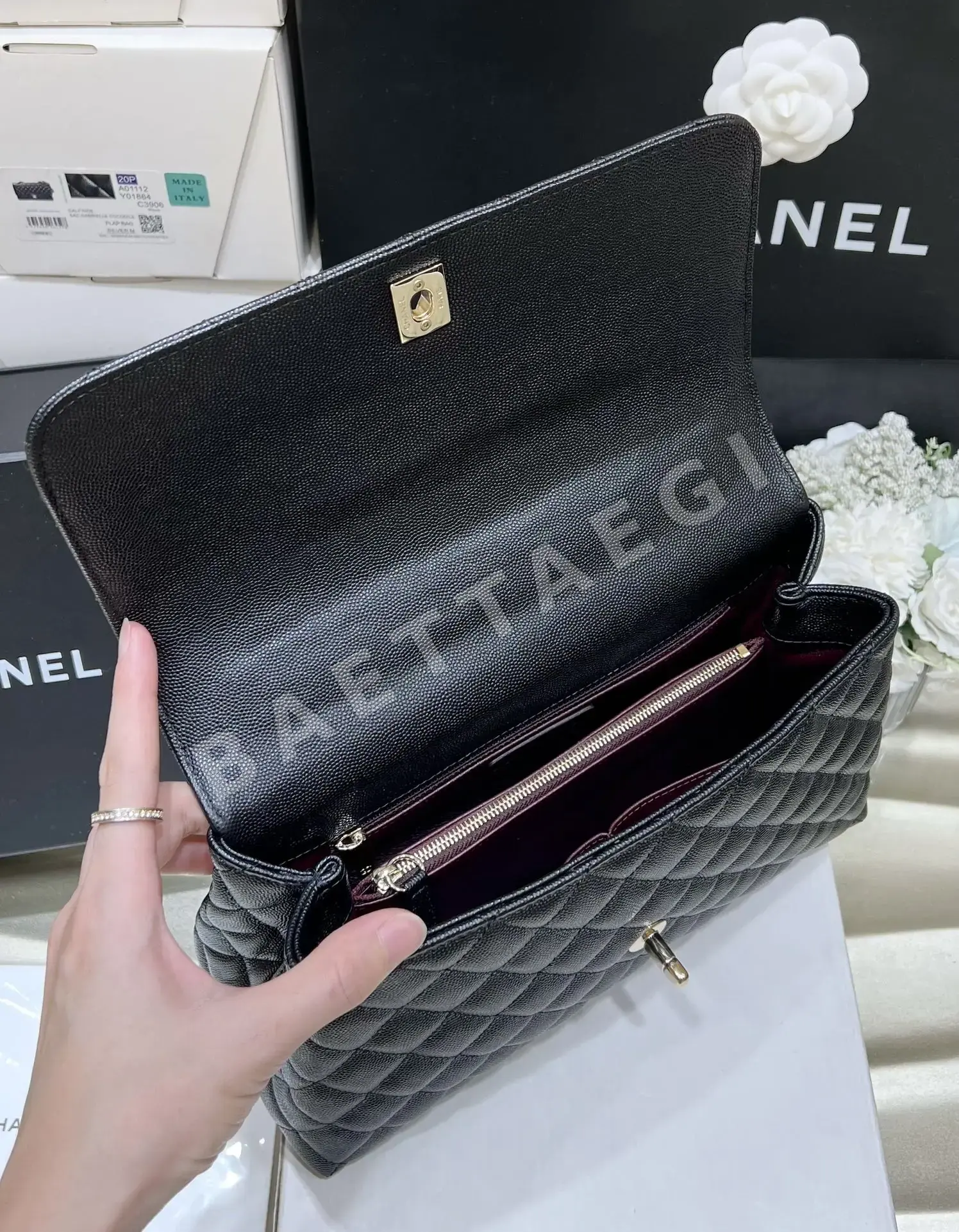 샤넬 클래식 코코 핸들 가방 A92993 상세 이미지 6