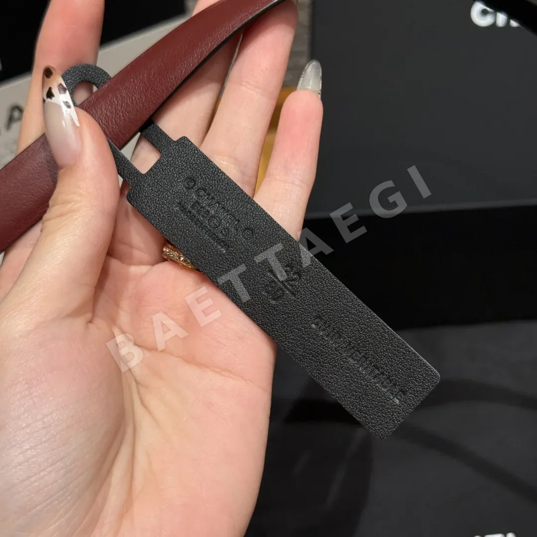 샤넬 클래식 양면 가죽 벨트 상세 이미지 9