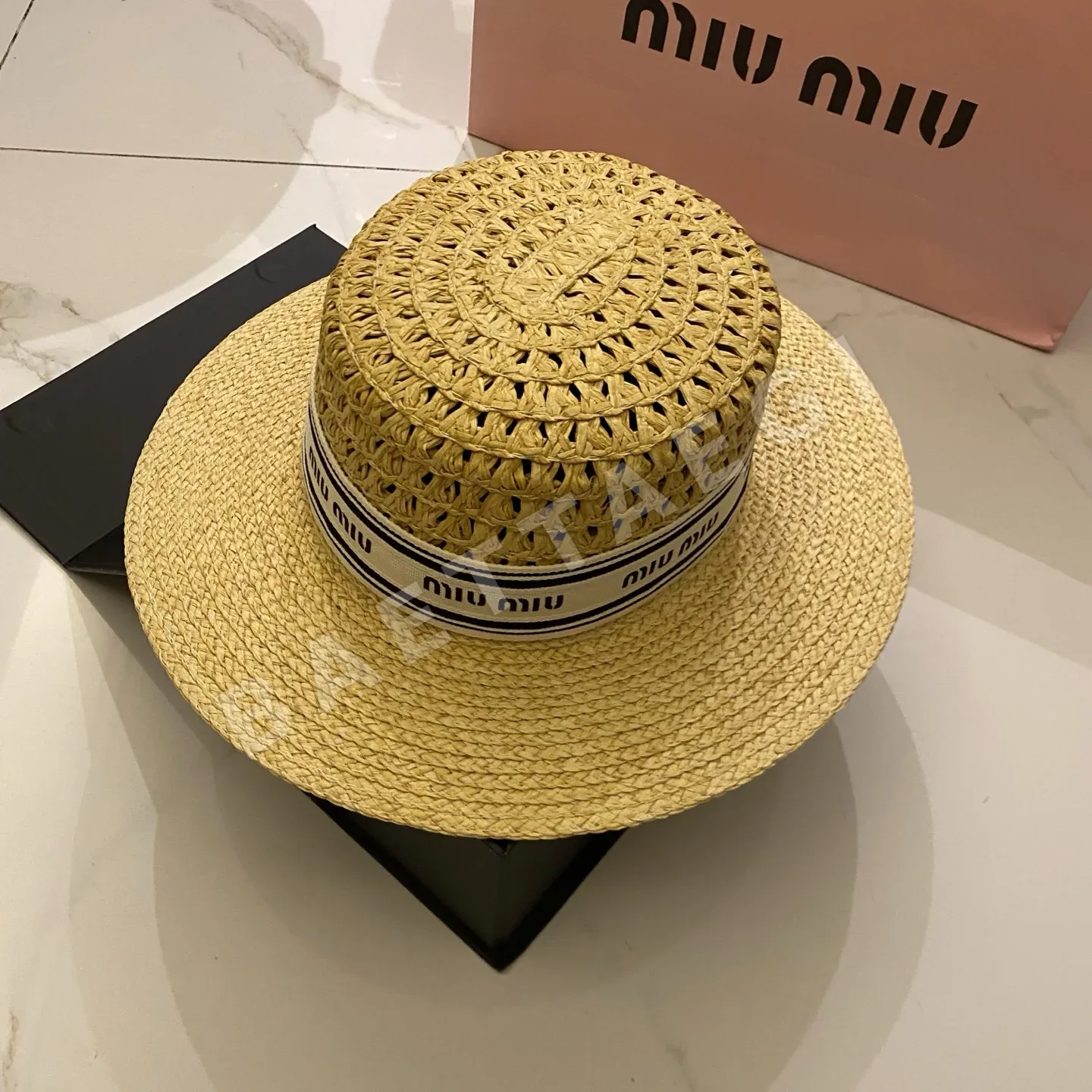 미우미우 모자 80744 Miu Miu Cap 상세 이미지 3