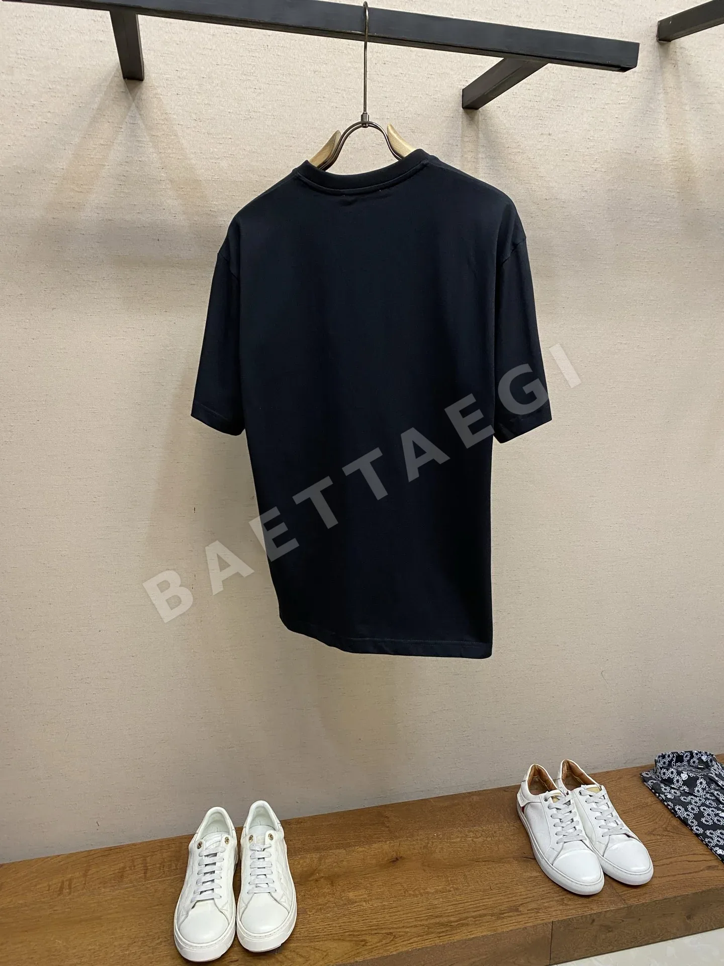 구찌 더블 G 자수 크루넥 반팔 티셔츠 상세 이미지 2