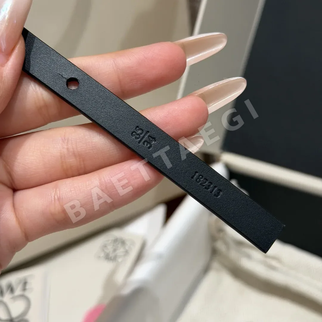 로에베 아나그램 양면 소가죽 벨트 상세 이미지 7