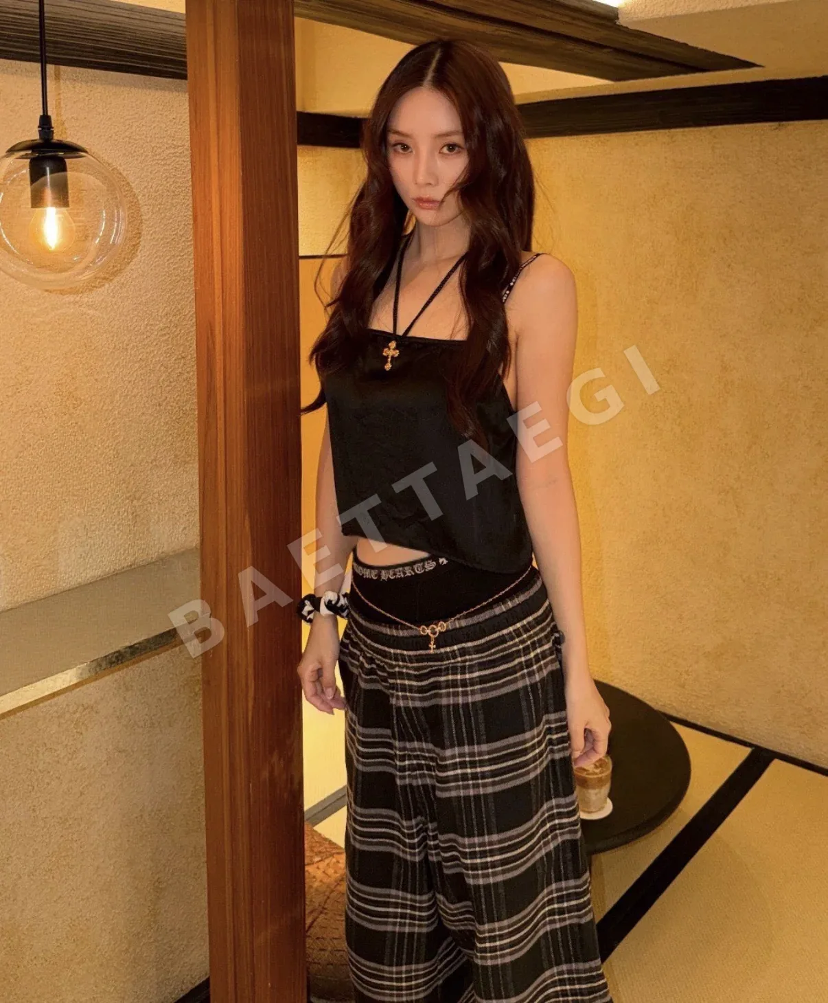 크롬하츠 플란넬 체크 카프리 남성 반바지 상세 이미지 12